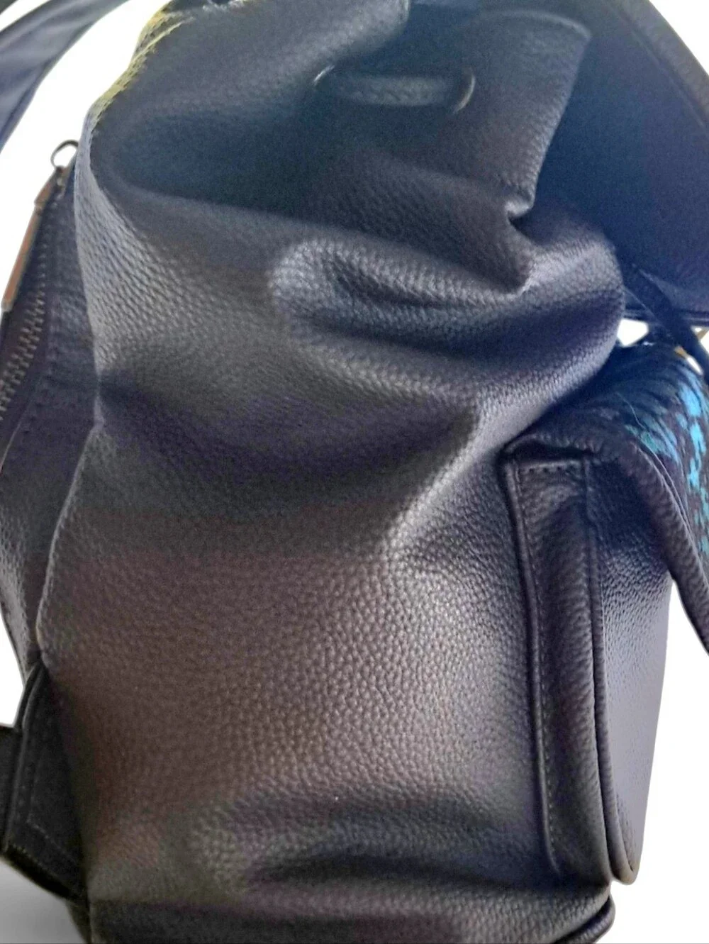 Wrangler NWOT Concealed Carry Backpack Genuine Hair On Hide